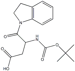 3-TERT-BUTOXYCARBONYLAMINO-4-(2,3-DIHYDRO-INDOL-1-YL)-4-OXO-BUTYRIC ACID