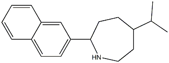 5-ISOPROPYL-2-(2-NAPHTHYL)AZEPANE Struktur