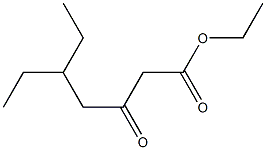 ETHYL 5-ETHYL-3-OXOHEPTANOATE Struktur