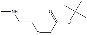 TERT-BUTYL [2-(METHYLAMINO)ETHOXY]ACETATE Struktur