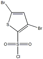 3,5-Dibromothiophene-2-sulphonylchloride Struktur