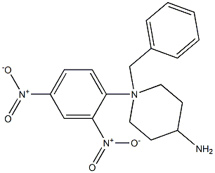 1-benzyl-N-(2,4-dinitrophenyl)-4-piperidinamine Struktur