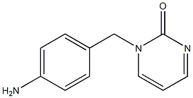 1-(4-aminobenzyl)pyrimidin-2(1H)-one Struktur