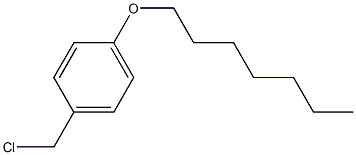 1-(chloromethyl)-4-(heptyloxy)benzene Struktur