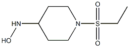 1-(ethanesulfonyl)piperidine-4-hydroxylamine Struktur