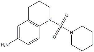 1-(piperidine-1-sulfonyl)-1,2,3,4-tetrahydroquinolin-6-amine Struktur