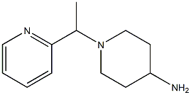 1-[1-(pyridin-2-yl)ethyl]piperidin-4-amine Struktur