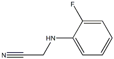 2-[(2-fluorophenyl)amino]acetonitrile Struktur