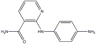 2-[(4-aminophenyl)amino]nicotinamide Struktur