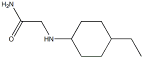 2-[(4-ethylcyclohexyl)amino]acetamide Struktur