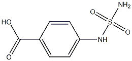 4-[(aminosulfonyl)amino]benzoic acid Struktur