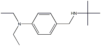 4-[(tert-butylamino)methyl]-N,N-diethylaniline Struktur