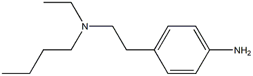 4-{2-[butyl(ethyl)amino]ethyl}aniline Struktur