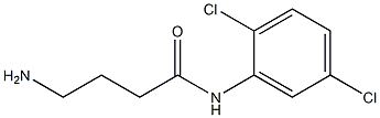 4-amino-N-(2,5-dichlorophenyl)butanamide Struktur