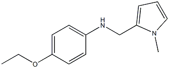 4-ethoxy-N-[(1-methyl-1H-pyrrol-2-yl)methyl]aniline Struktur