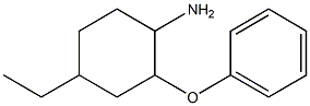 4-ethyl-2-phenoxycyclohexanamine Struktur