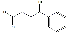 4-hydroxy-4-phenylbutanoic acid Struktur