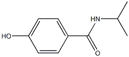 4-hydroxy-N-(propan-2-yl)benzamide Struktur