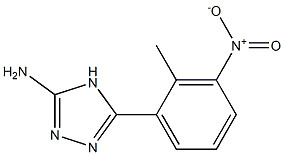 5-(2-methyl-3-nitrophenyl)-4H-1,2,4-triazol-3-amine Struktur