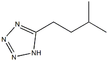 5-(3-methylbutyl)-1H-1,2,3,4-tetrazole Struktur