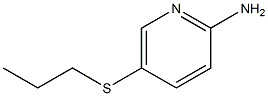 5-(propylsulfanyl)pyridin-2-amine Struktur