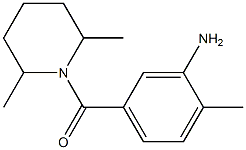 5-[(2,6-dimethylpiperidin-1-yl)carbonyl]-2-methylaniline Struktur