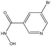 5-bromo-N-hydroxypyridine-3-carboxamide Struktur