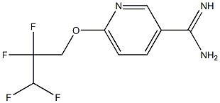 6-(2,2,3,3-tetrafluoropropoxy)pyridine-3-carboximidamide Struktur