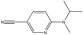 6-[isopropyl(methyl)amino]nicotinonitrile Struktur