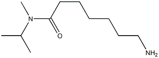 7-amino-N-isopropyl-N-methylheptanamide Struktur