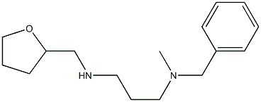 benzyl(methyl){3-[(oxolan-2-ylmethyl)amino]propyl}amine Struktur