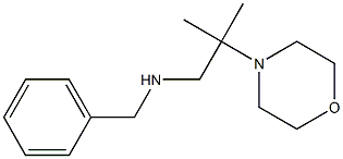 benzyl[2-methyl-2-(morpholin-4-yl)propyl]amine Struktur