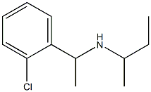 butan-2-yl[1-(2-chlorophenyl)ethyl]amine Struktur