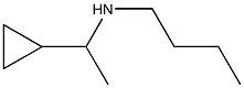 butyl(1-cyclopropylethyl)amine Struktur