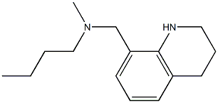 butyl(methyl)(1,2,3,4-tetrahydroquinolin-8-ylmethyl)amine Struktur