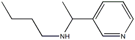 butyl[1-(pyridin-3-yl)ethyl]amine Struktur