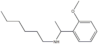 hexyl[1-(2-methoxyphenyl)ethyl]amine Struktur