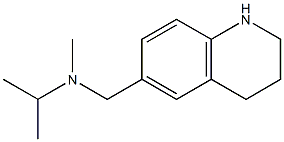 methyl(propan-2-yl)(1,2,3,4-tetrahydroquinolin-6-ylmethyl)amine Struktur