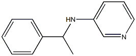 N-(1-phenylethyl)pyridin-3-amine Struktur