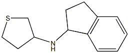 N-(2,3-dihydro-1H-inden-1-yl)thiolan-3-amine Struktur