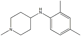 N-(2,4-dimethylphenyl)-1-methylpiperidin-4-amine Struktur