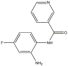 N-(2-amino-4-fluorophenyl)nicotinamide Struktur