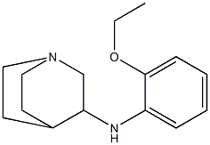 N-(2-ethoxyphenyl)-1-azabicyclo[2.2.2]octan-3-amine Struktur