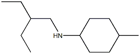 N-(2-ethylbutyl)-4-methylcyclohexan-1-amine Struktur