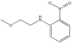 N-(2-methoxyethyl)-2-nitroaniline Struktur