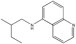 N-(2-methylbutyl)quinolin-5-amine Struktur