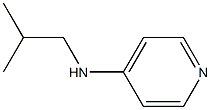 N-(2-methylpropyl)pyridin-4-amine Struktur