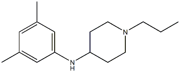 N-(3,5-dimethylphenyl)-1-propylpiperidin-4-amine Struktur