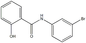 N-(3-bromophenyl)-2-hydroxybenzamide Struktur