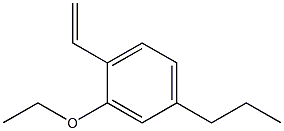 1-Ethoxy-2-ethenyl-5-propyl-benzene Struktur